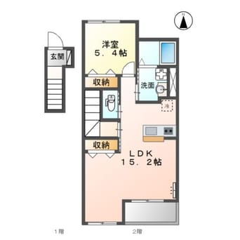 間取図 ハピネス古高松