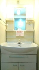 広い洗面スペース シャン・ミリューⅢ