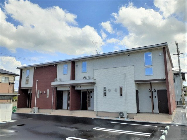 外観もきれいです ルーベル久米Ａ