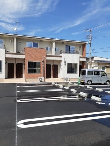 駐車場です ルーベル久米Ａ