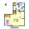 Ｔ･コート 1LDKの間取り