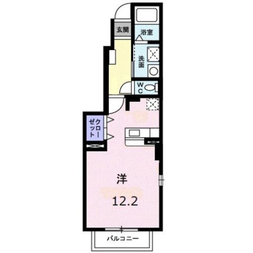間取図 ロイヤルスクウェア　一宮Ⅱ
