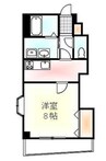 パルメゾン今橋駅前 1Kの間取り