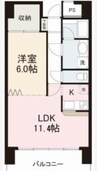 Aty（アティ） 1LDKの間取り