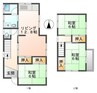 松本貸家 3LDKの間取り