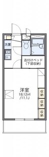レオパレスＡＳＴ 1Kの間取り