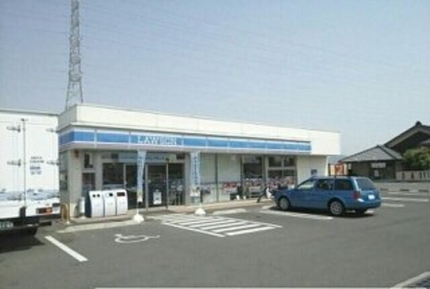 ローソン高松鹿角店さんまで100m サニーサイド　ハウス　森Ｃ