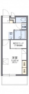 高松琴平電気鉄道<ことでん志度線>/松島二丁目駅 徒歩15分 3階 築19年 1Kの間取り