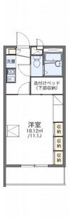 レオパレスＡＳＴ 1Kの間取り