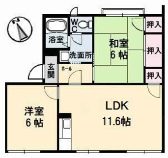 間取図 タウニィ長田