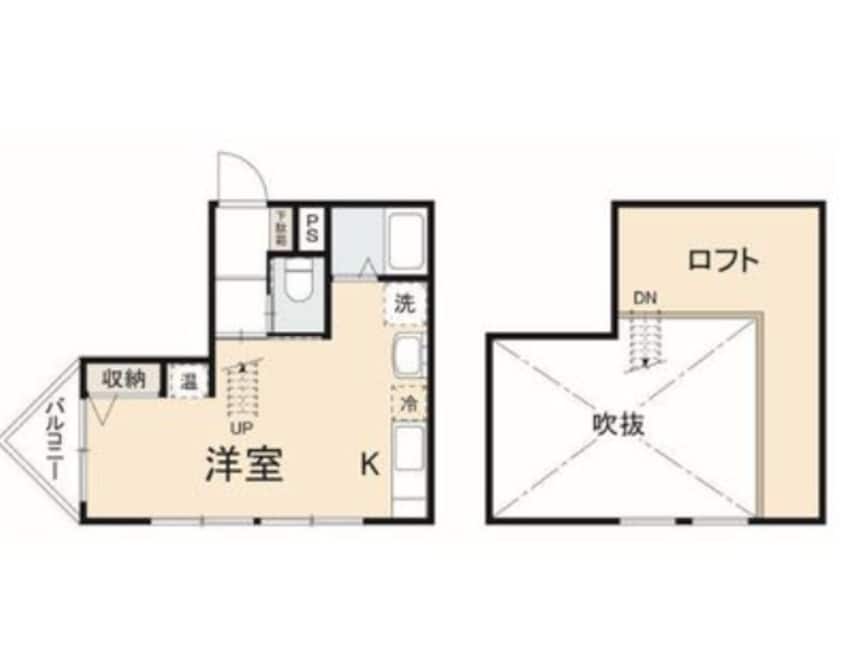 間取図 プレステージ番町