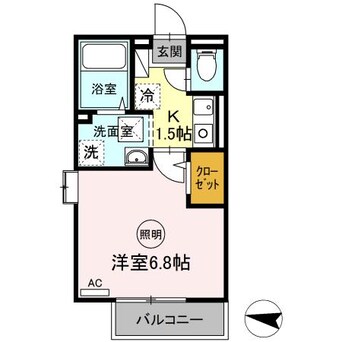 間取図 サウスウイングウエダ