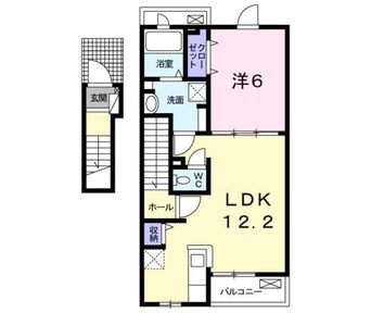 間取図 ミルフロールⅤ