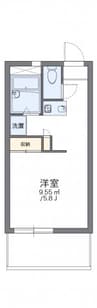 高松琴平電気鉄道<ことでん琴平線>/栗林公園駅 徒歩6分 2階 築24年 1Kの間取り