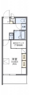 高松琴平電気鉄道<ことでん琴平線>/瓦町駅 バス:19分:停歩8分 2階 築22年 1Kの間取り