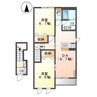 ラフィネ 2DKの間取り