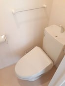 落ち着いた色調のトイレです マ・メゾン土器　Ⅱ