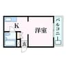 メゾン玉藻 1Rの間取り