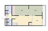 東讃ハイツ 3DKの間取り