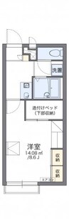 レオパレスＳ　ＣＯＵＲＴ 1Kの間取り