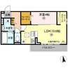 ユニヴェール C棟 1LDKの間取り