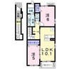 サンセレーノ　Ⅰ 2LDKの間取り