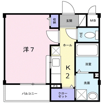 間取図 グランツ築地