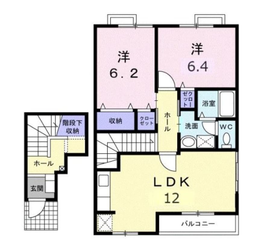 間取図 サニーキャッスル　Ⅰ