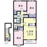ヴィラージュⅢ 3LDKの間取り