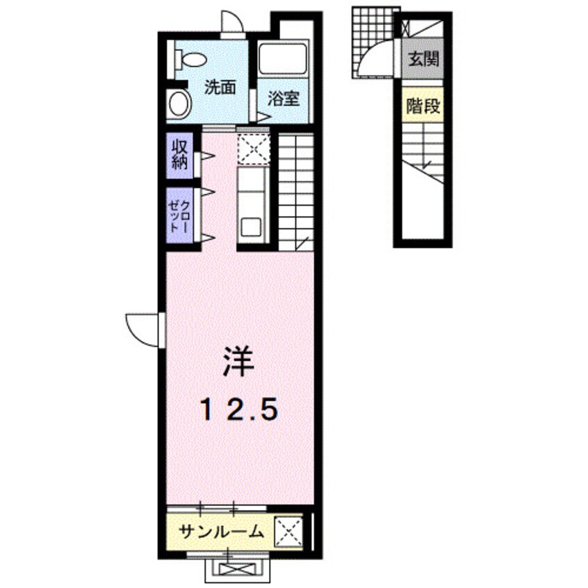 間取図 ガーデンハウスＭ　Ｃ