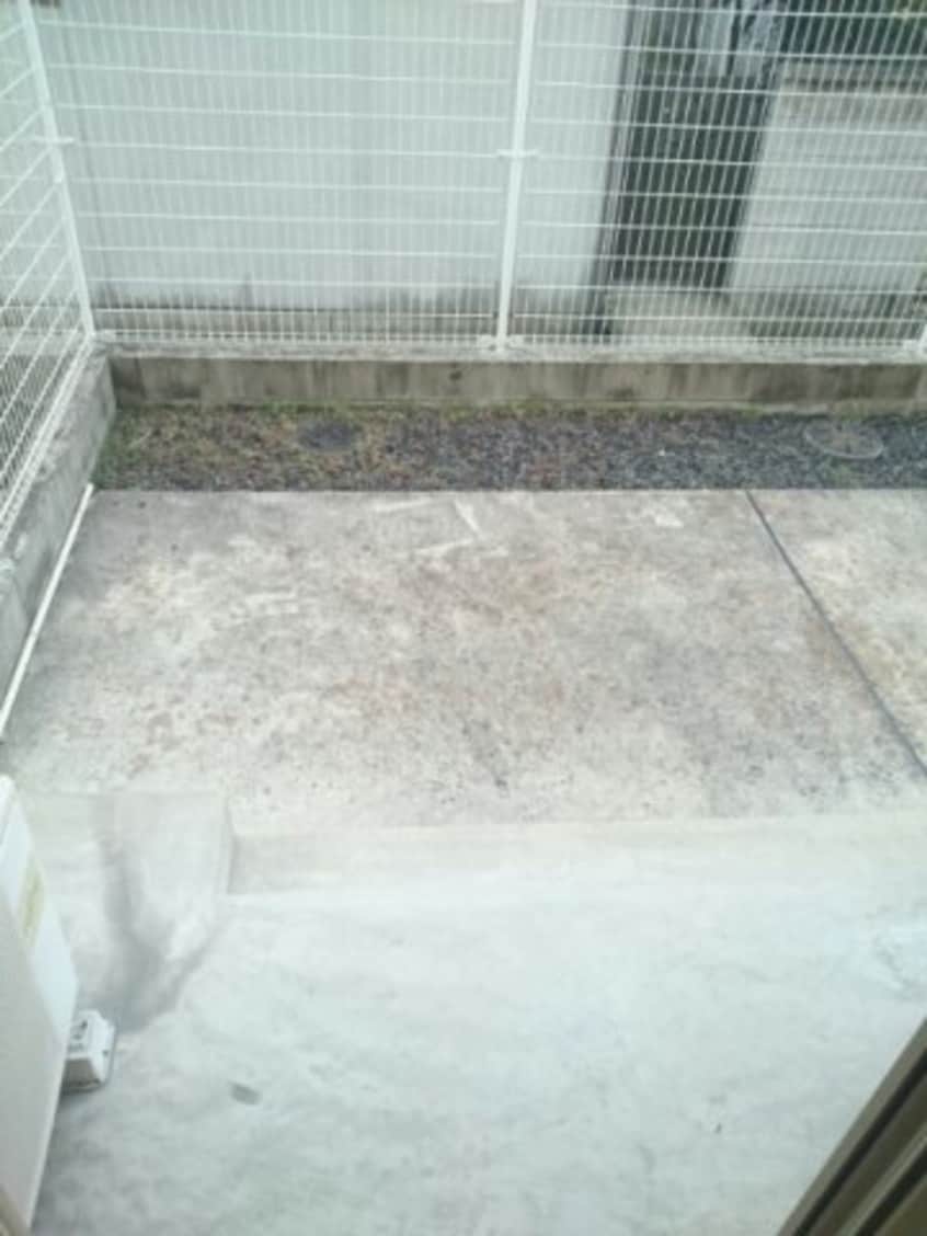 お庭の付いた物件です トラスト・コート