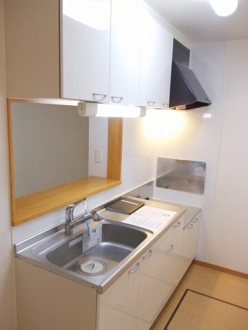 キッチンでお料理をお楽しみください メゾン　アクティブ　Ｂ