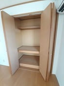 便利な収納スペースです コーポリバーサイド　Ａ