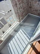 広々としたバルコニーです メゾン・アルカンシエルＡ