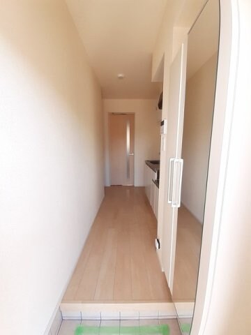 毎日通る玄関はこちらです ディア　コート　中津