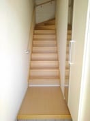 ゆったりとした玄関です グリーンヒルズＣ