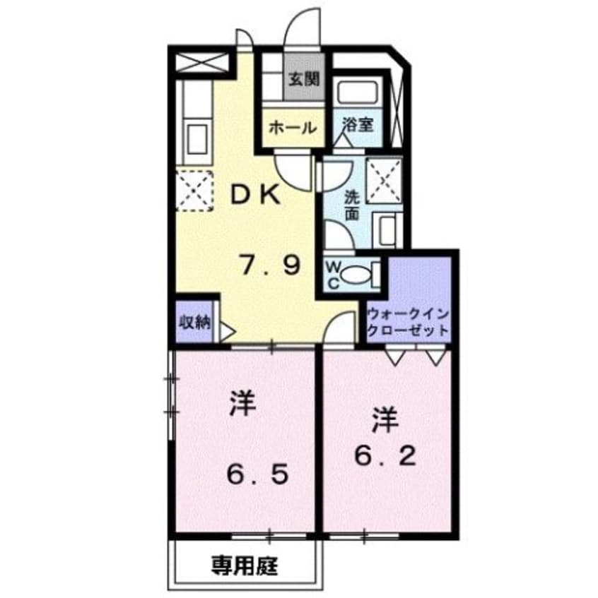 間取図 ヴァーナル・エース