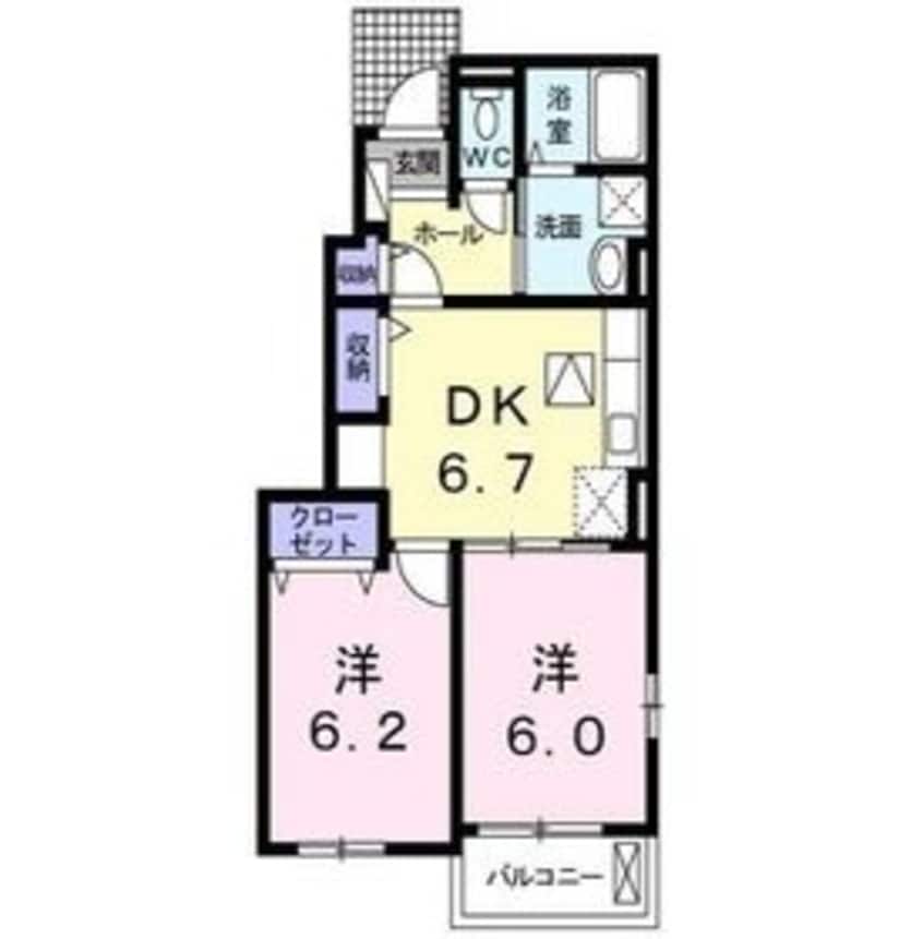 間取図 ジェネシスIV