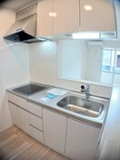 使いやすいキッチンです アクティ・コルザ　Ａ