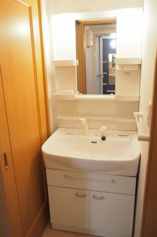 使いやすい洗面所です メゾン　アクティブ　Ａ