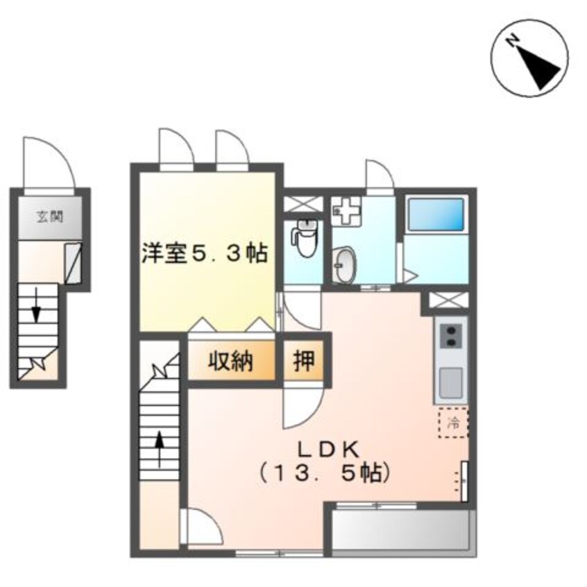 間取図 カサ・ベルデ