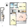 シルフィード 2DKの間取り