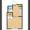 多田ハイツ 1DKの間取り