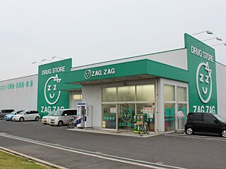 ザグザグ中央インター店(ドラッグストア)まで454m レオパレス木太南