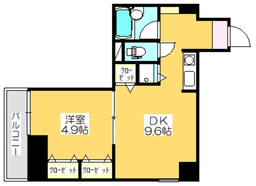 間取図 エグゼクティブコート中新町