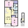 グレイス３０ 2LDKの間取り
