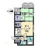 アルファエステート錦町 2Kの間取り
