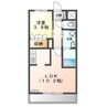 フェリーチェ 1LDKの間取り