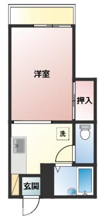 間取図 Kハイツ