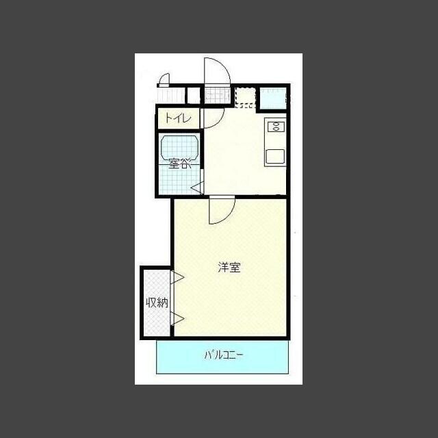 間取り図 エスポワールⅠ田井